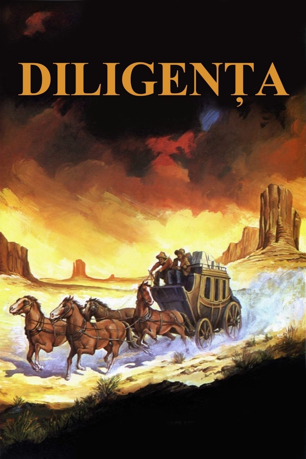 Póster de La diligencia