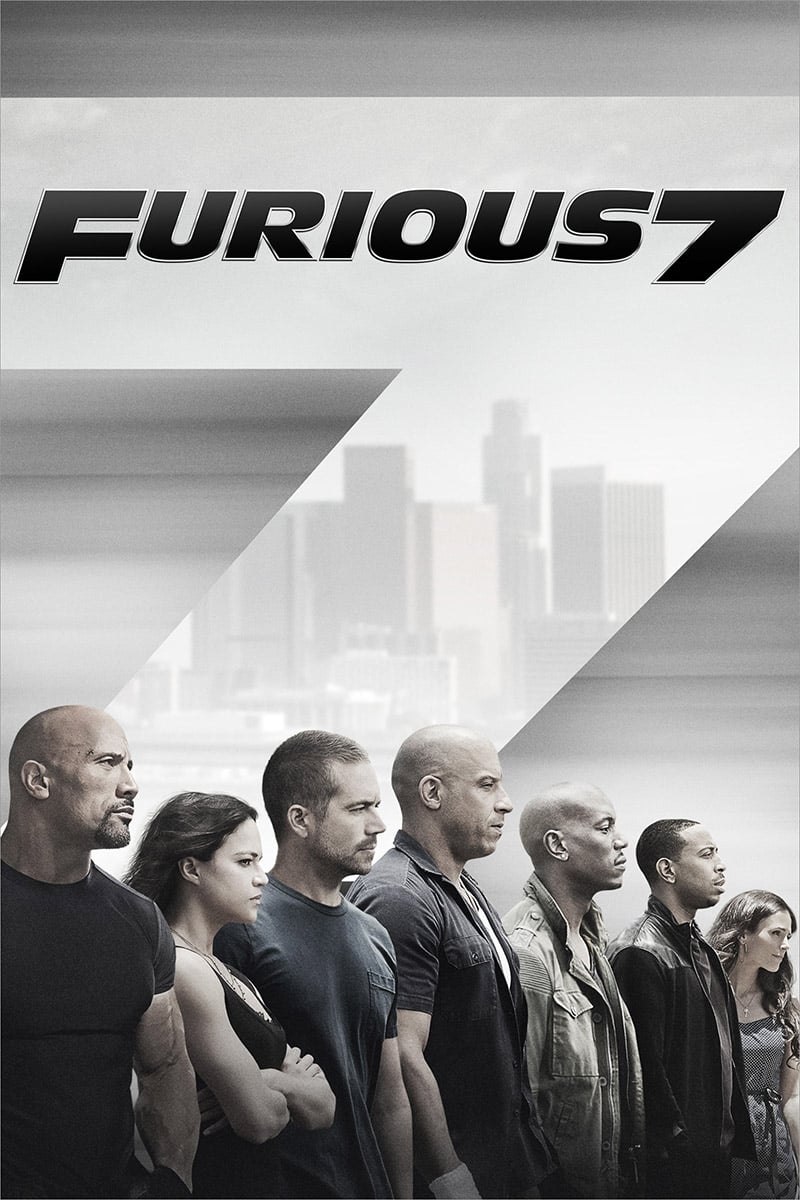 Póster de Fast & Furious 7
