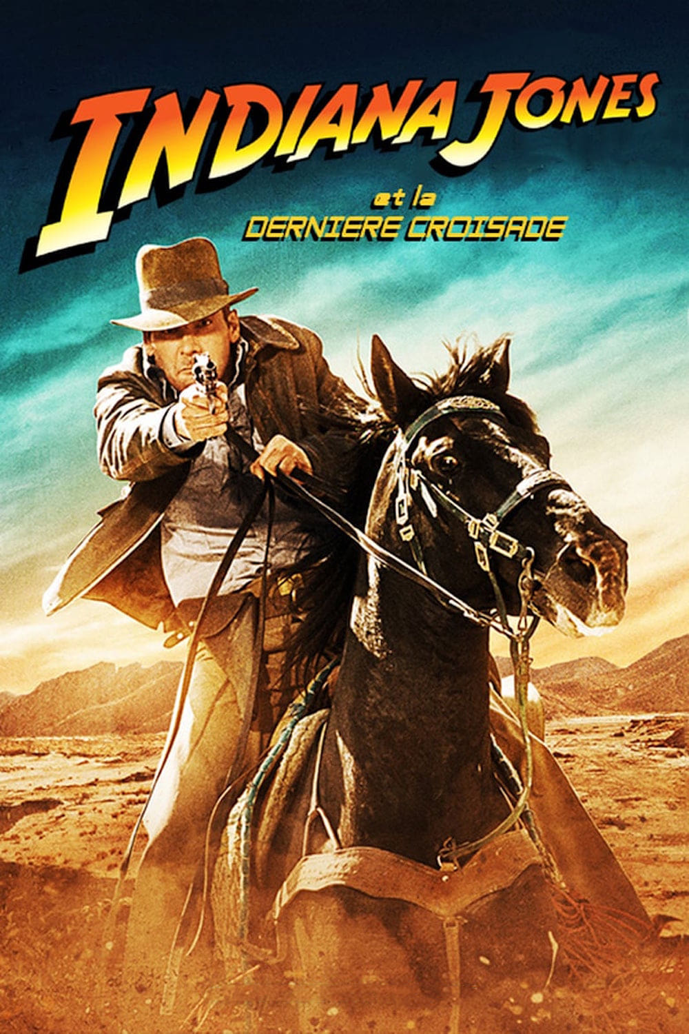 Póster de Indiana Jones y la última cruzada