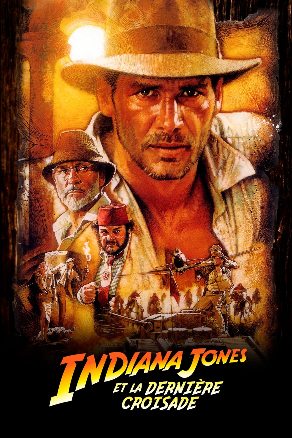 Póster de Indiana Jones y la última cruzada