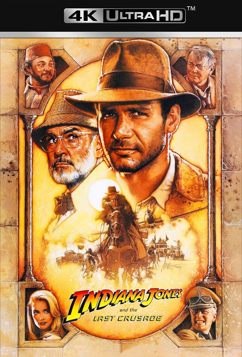 Póster de Indiana Jones y la última cruzada