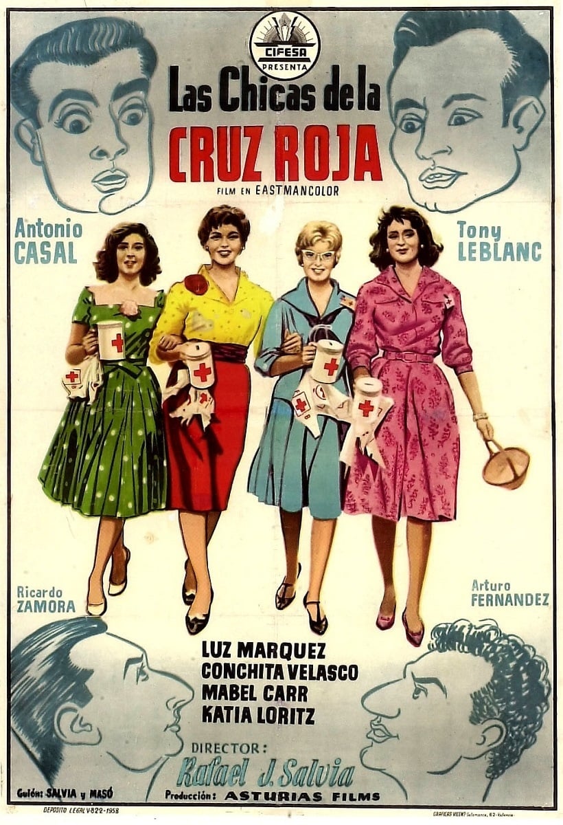 Póster de Las chicas de la Cruz Roja