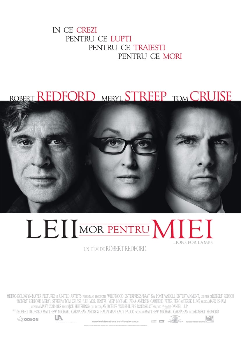 Poster of Lions for Lambs