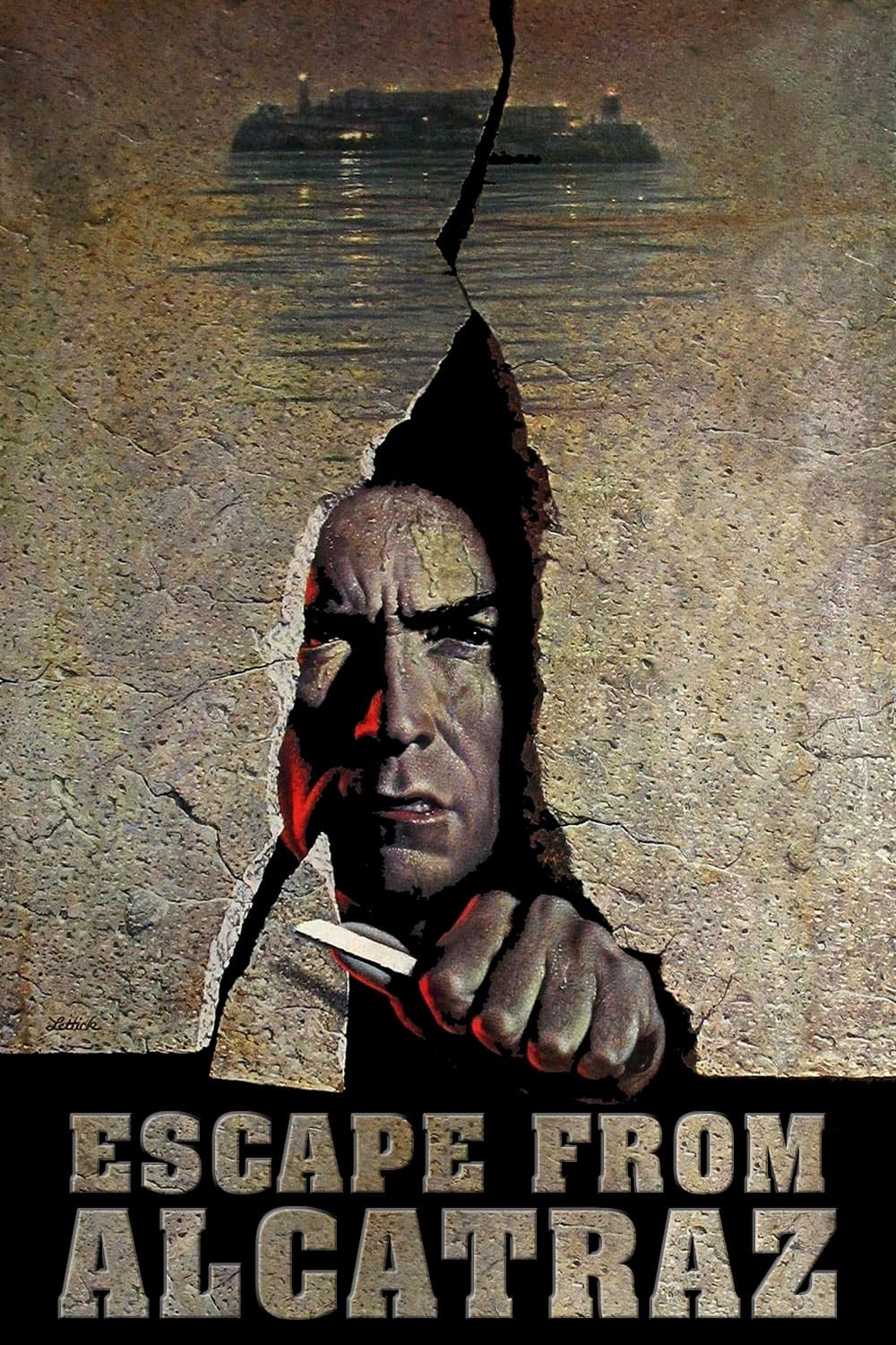 Póster de Fuga de Alcatraz