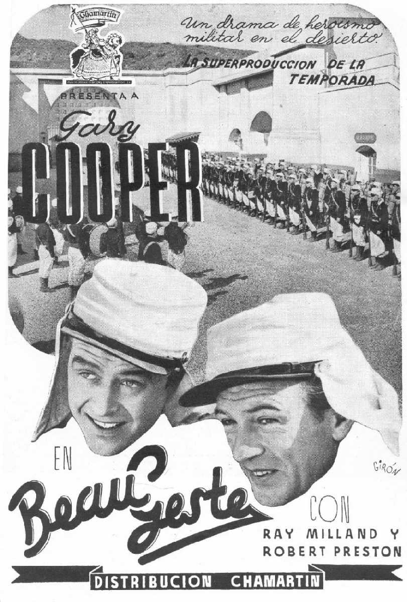 Póster de Beau Geste
