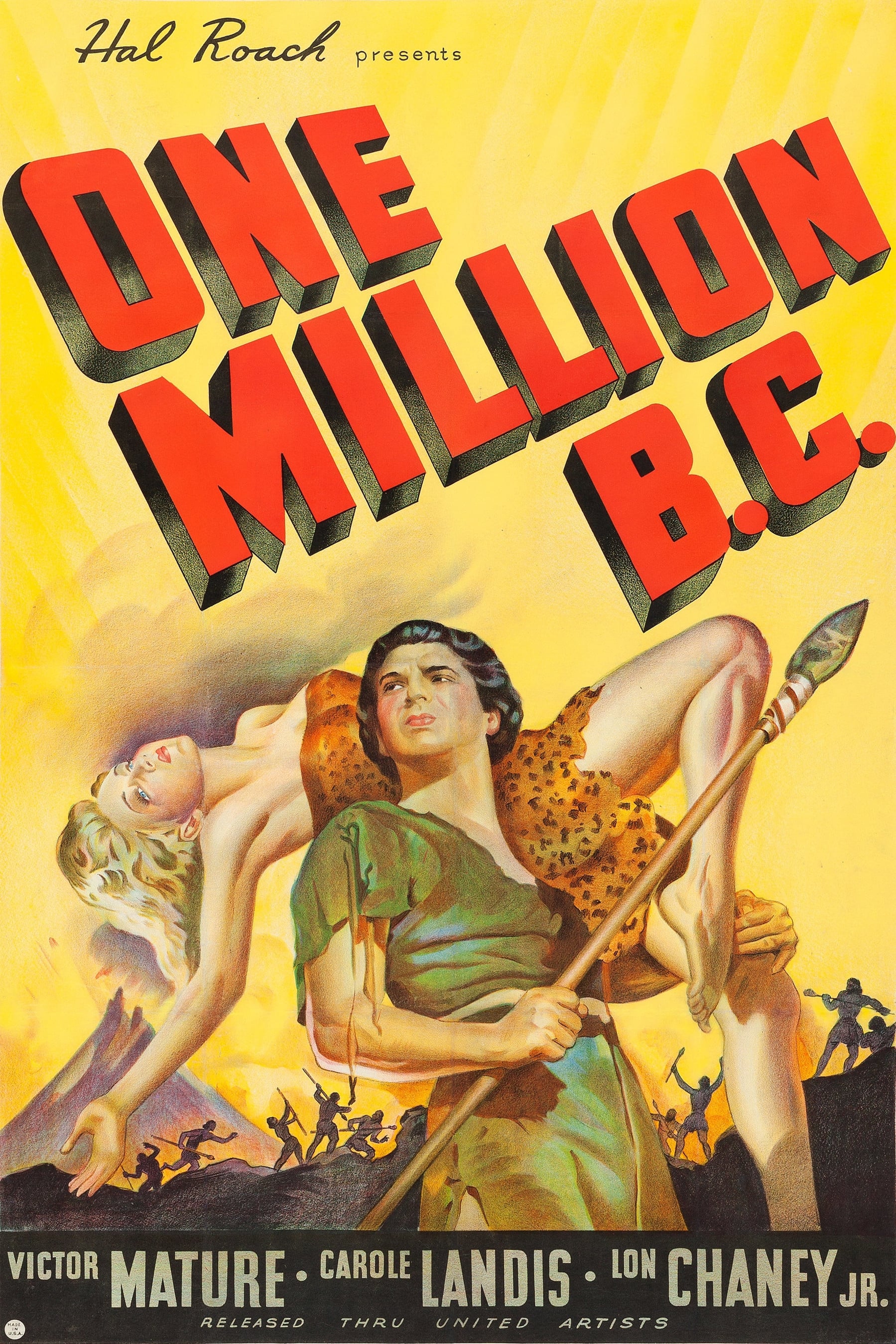 Poster of One Million B.C.