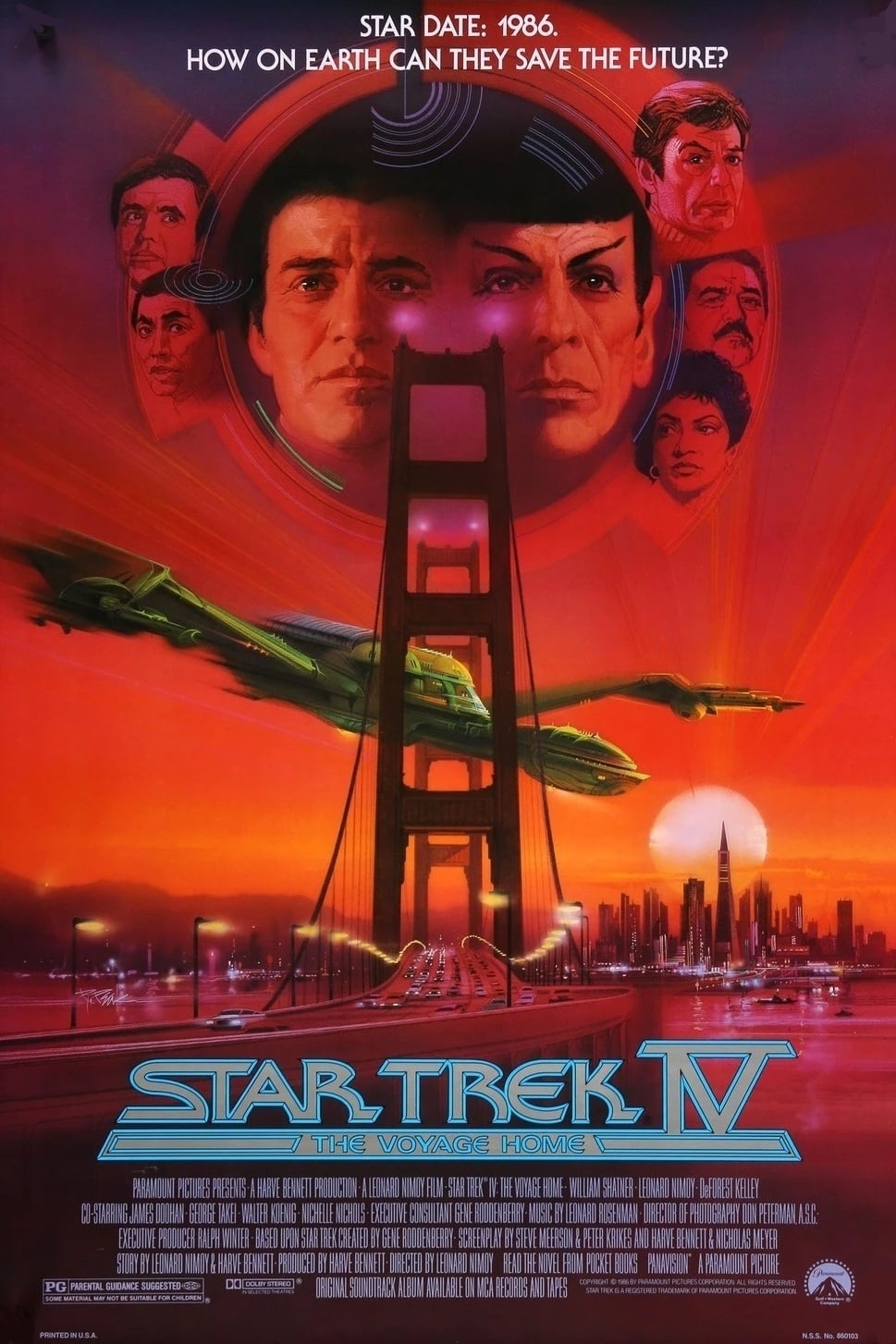 Poster of Star Trek IV: The Voyage Home