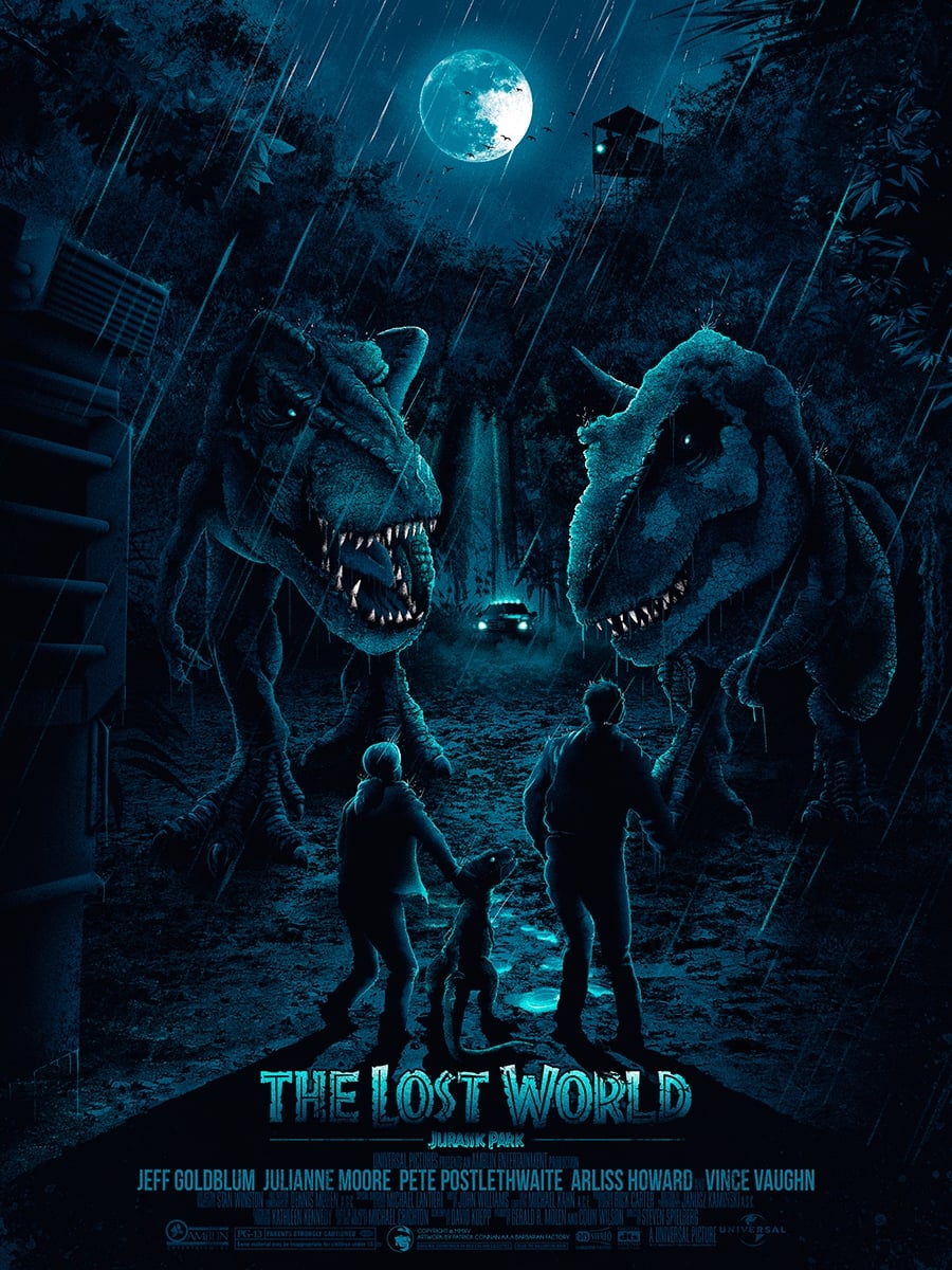Póster de El mundo perdido: Jurassic Park