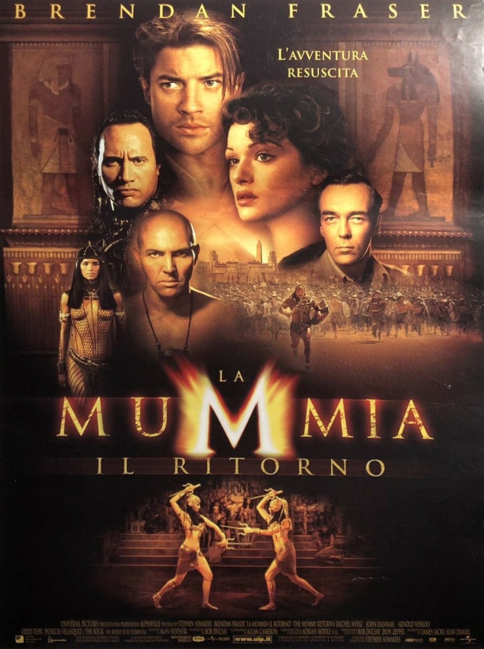 Poster of The Mummy Returns