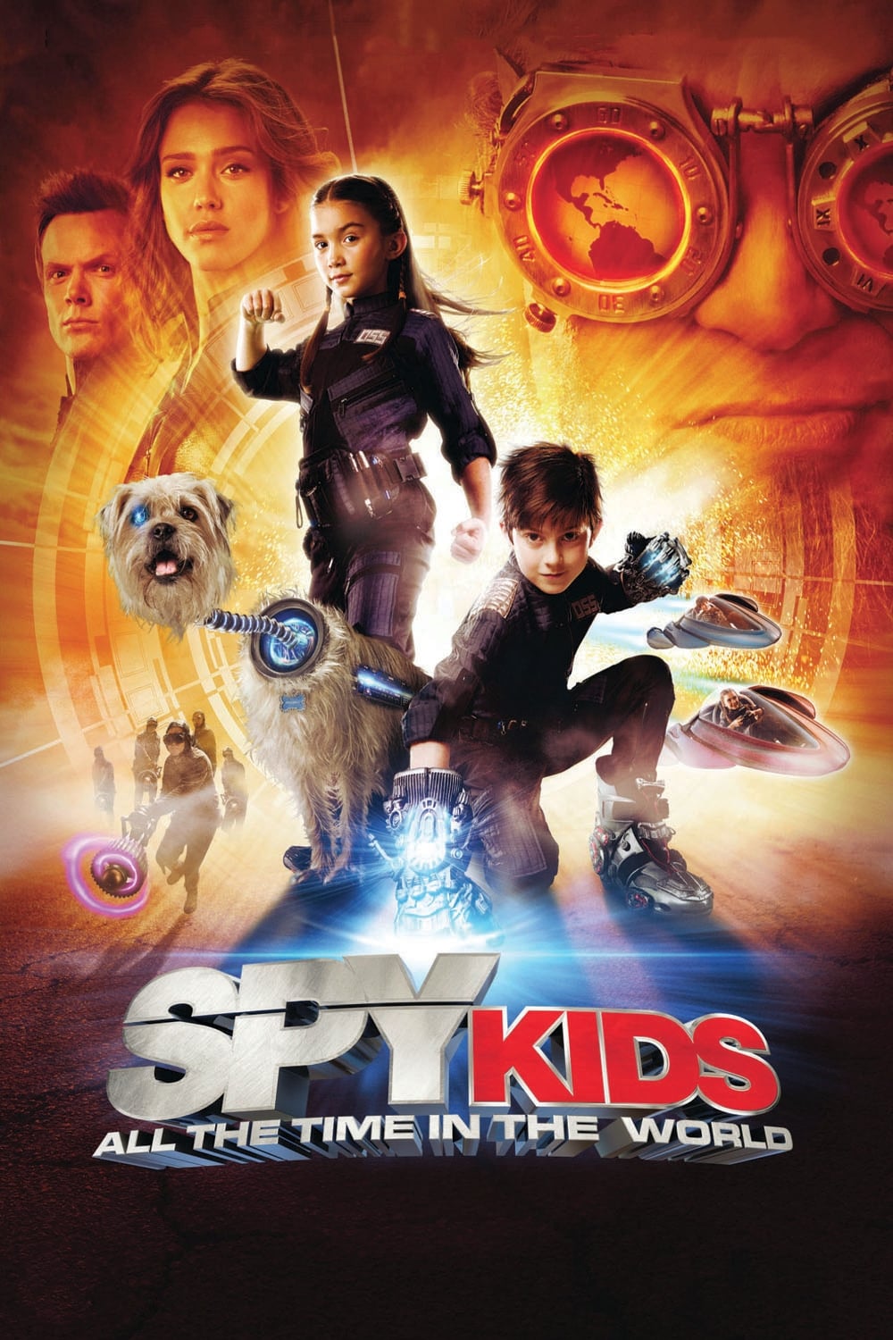 Póster de Spy Kids 4: Todo el tiempo del mundo