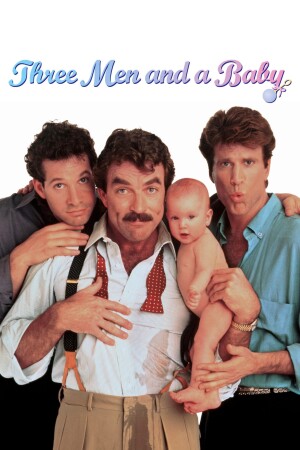 Póster de la película Tres hombres y un bebé
