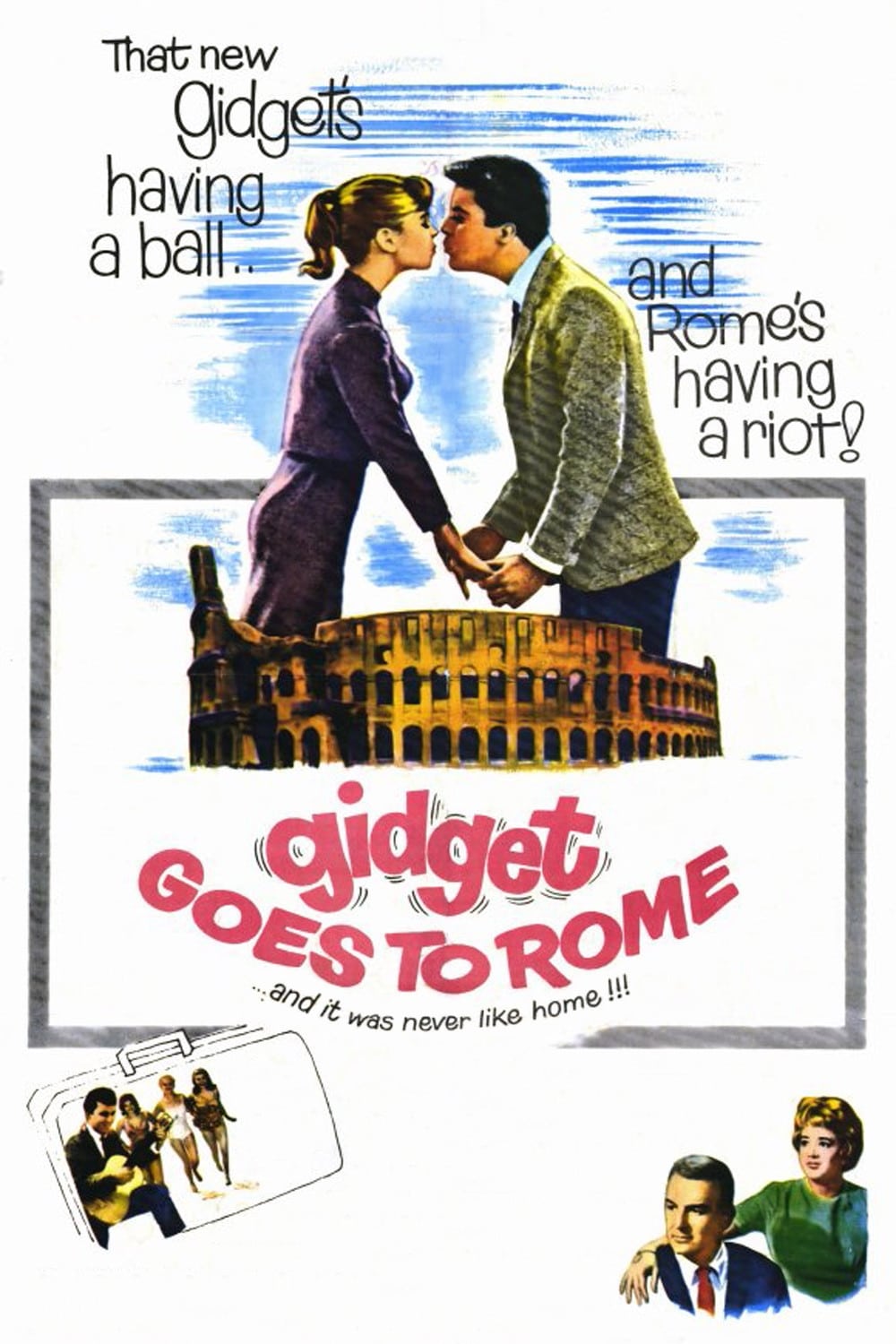 Poster of Gidget Goes to Rome