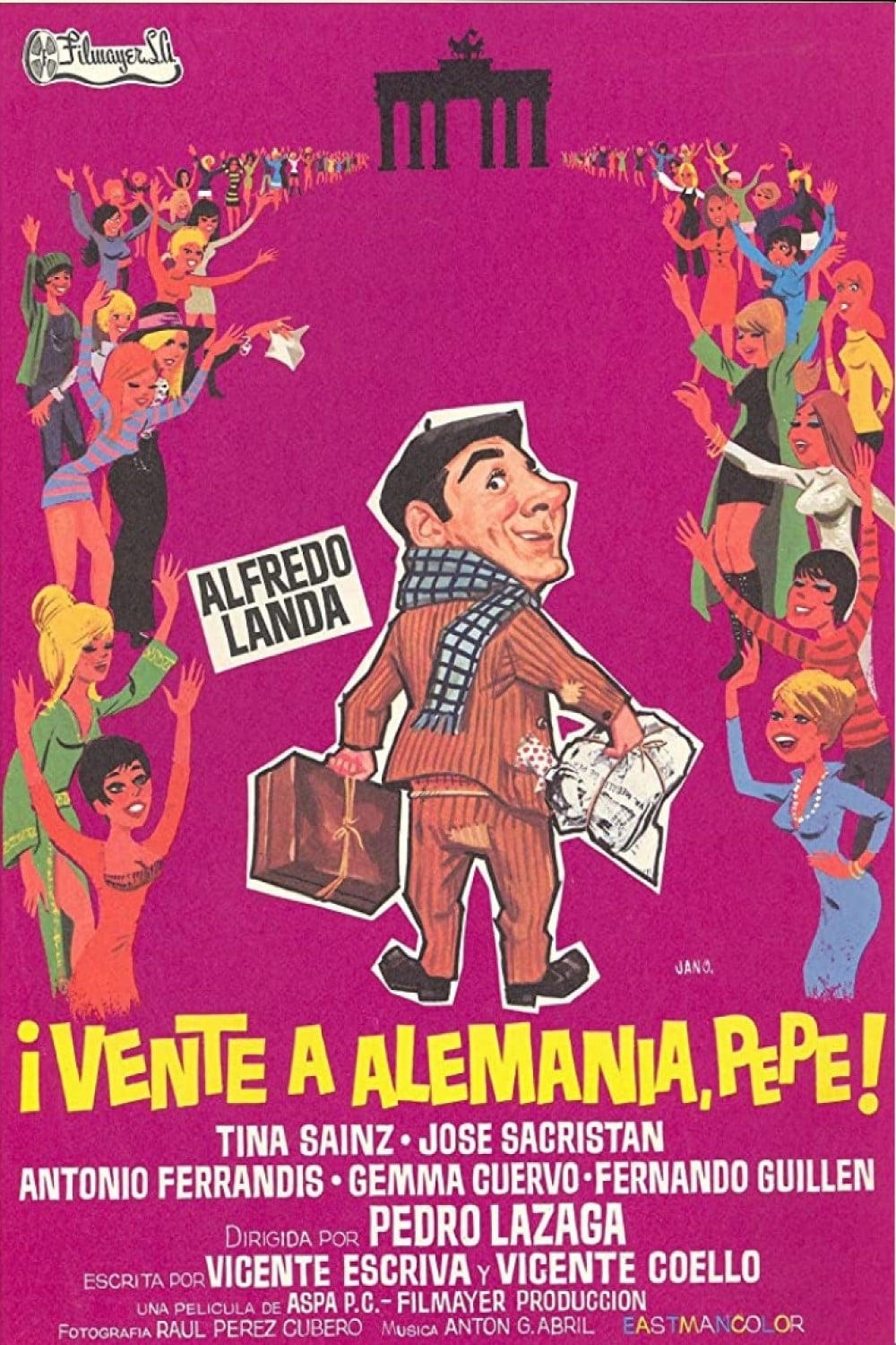 Póster de ¡Vente a Alemania, Pepe!