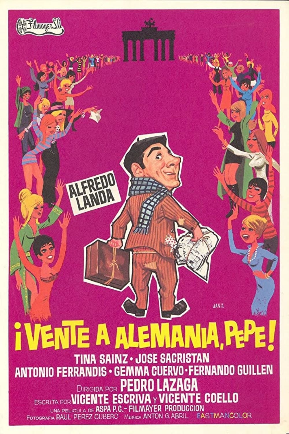 Póster de ¡Vente a Alemania, Pepe!