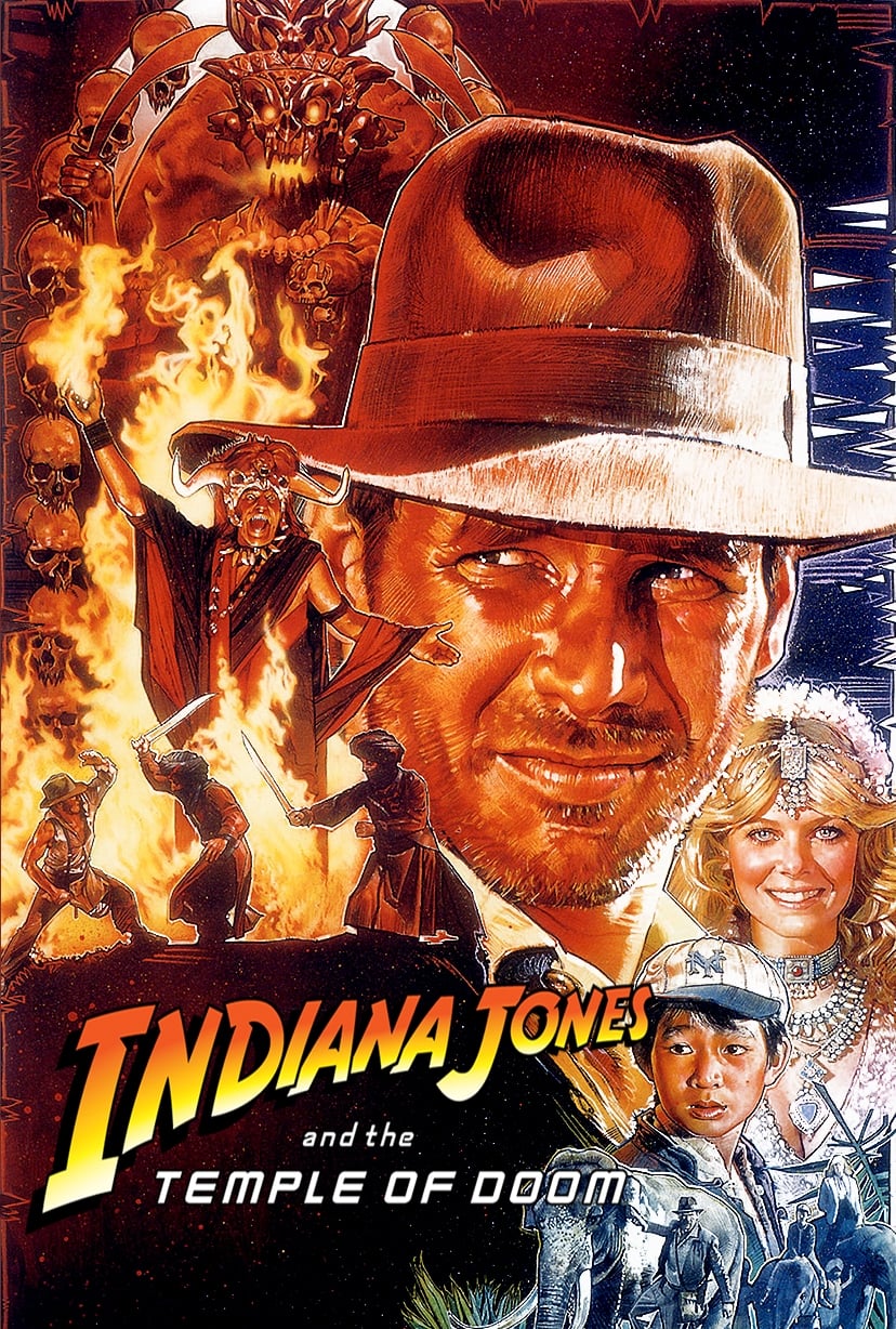 Poster of Indiana Jones and the Temple of Doom