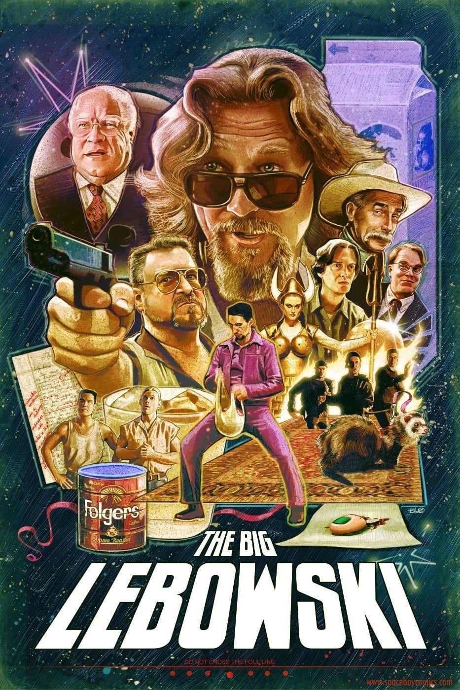 Poster of The Big Lebowski