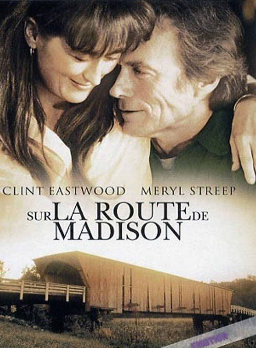 Póster de Los puentes de Madison