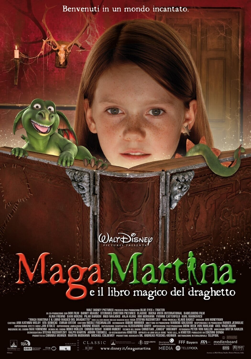 Poster of Lilly the Witch: The Dragon and the Magic Book