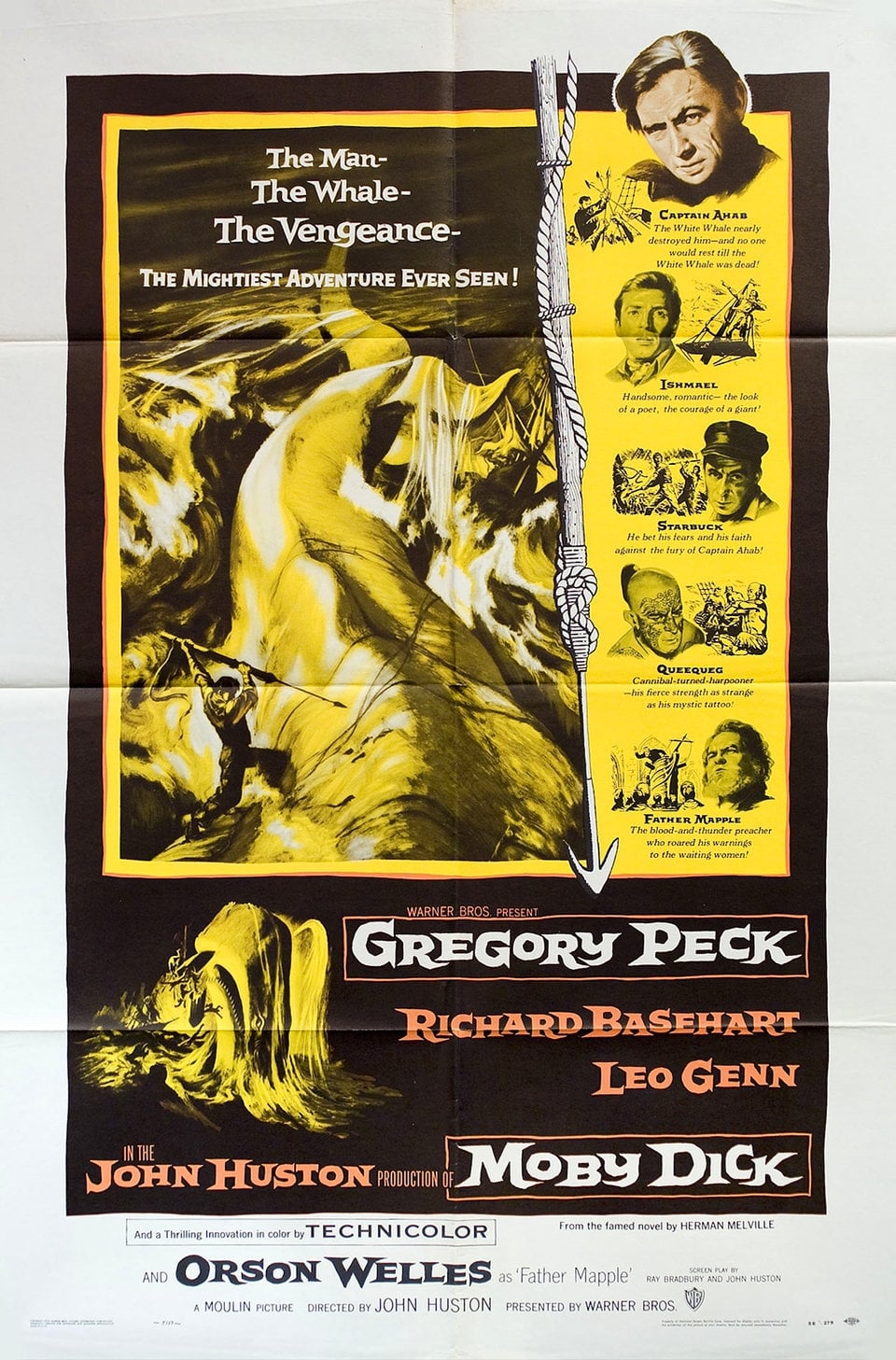 Póster de Moby Dick