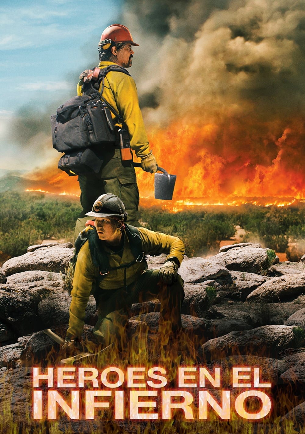 Póster de Héroes en el infierno