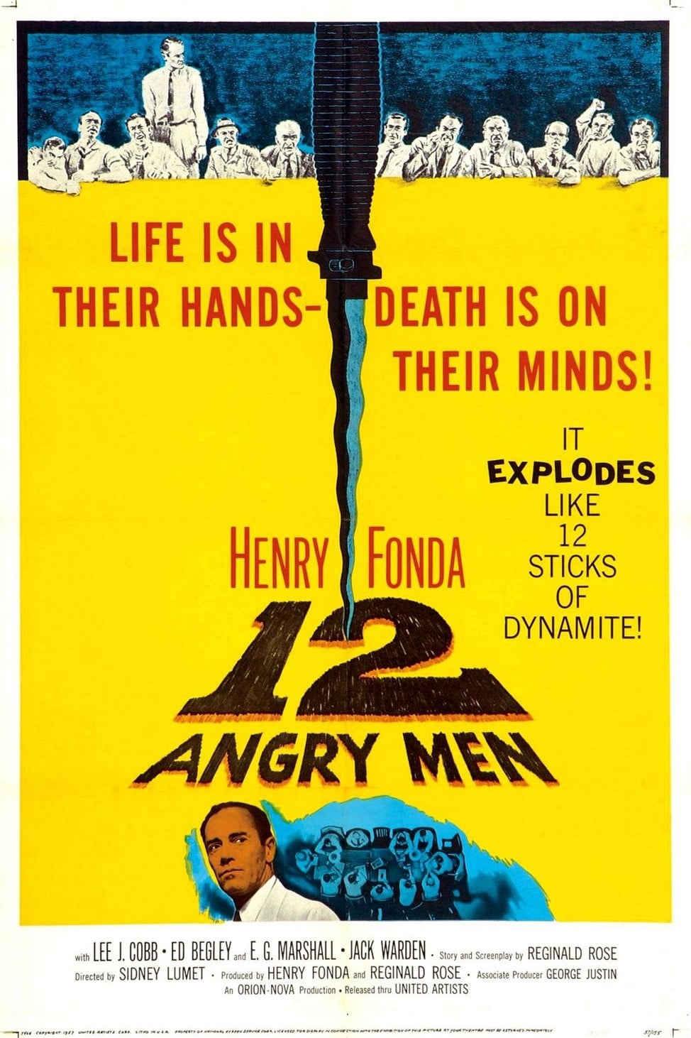 Póster de 12 hombres sin piedad