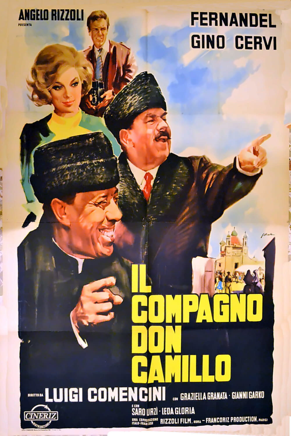 Poster of Don Camillo in Moscow