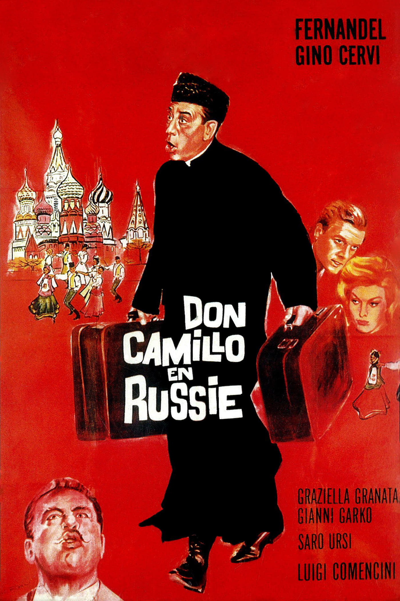 Poster of Don Camillo in Moscow