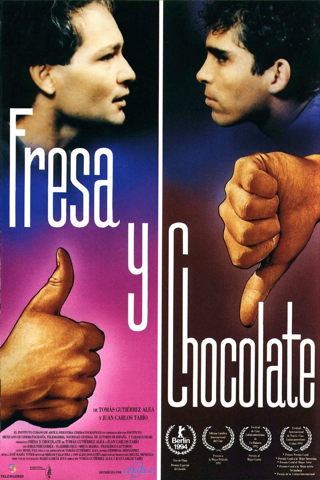 Poster of Strawberry and Chocolate